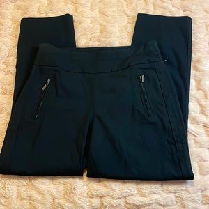 Black ankle length slacks